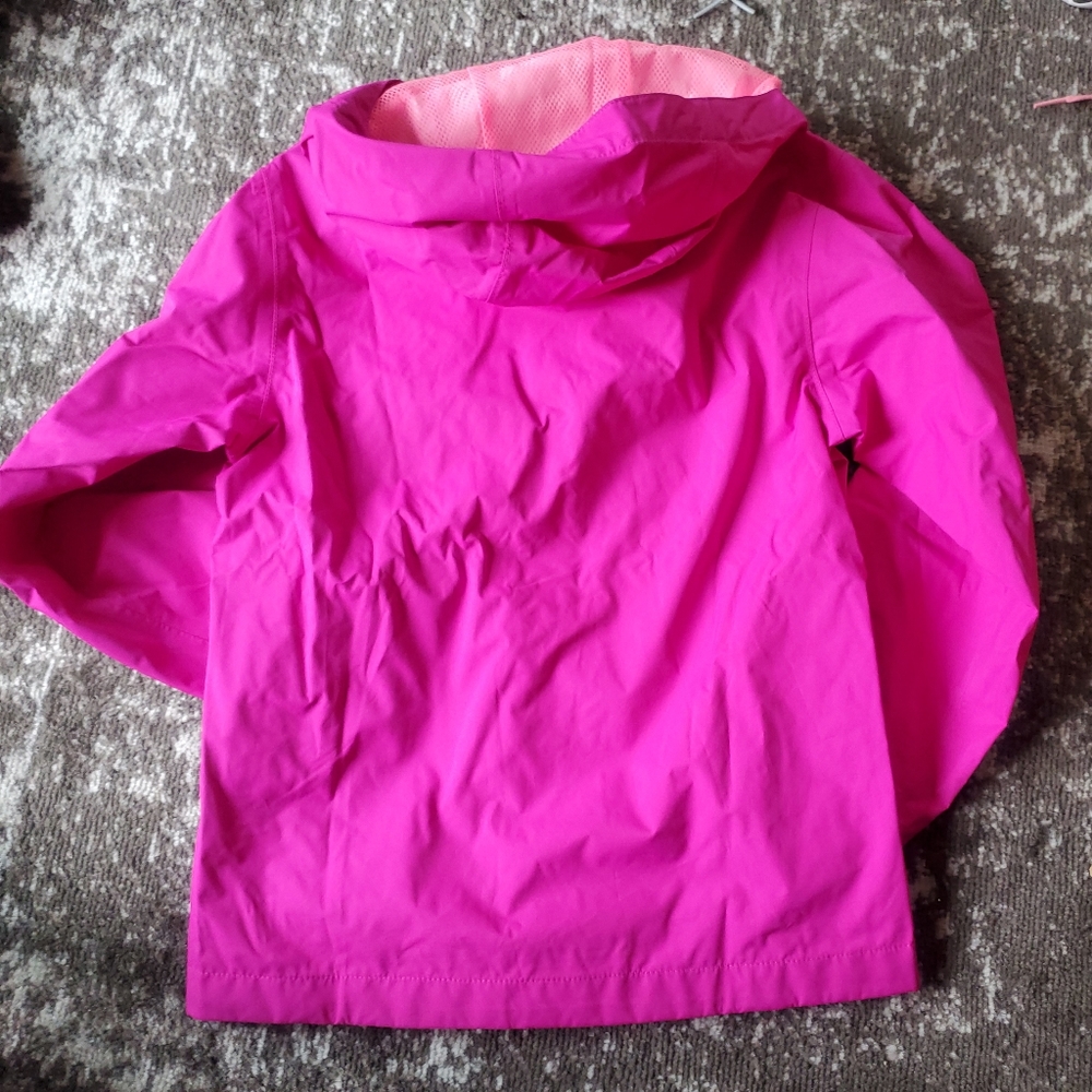 THE NORTHFACE LIGHTWEIGHT PINK WINDBREAKER SIZE YS 7/8.